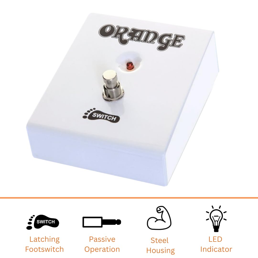 Amazon.com: Orange Single Function Footswitch for Guitar